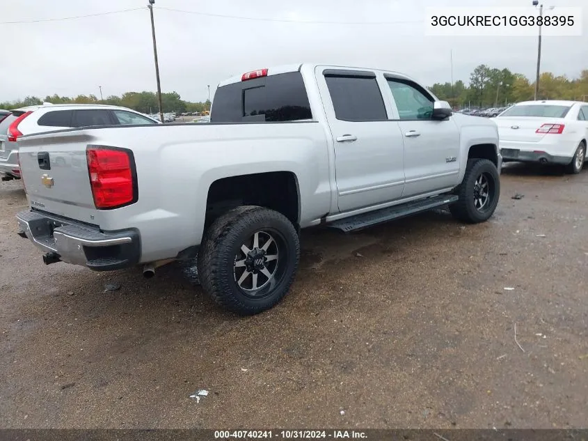 2016 Chevrolet Silverado 1500 1Lt VIN: 3GCUKREC1GG388395 Lot: 40740241