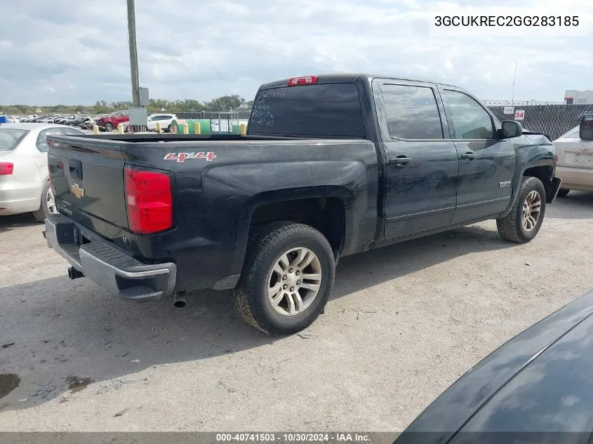 2016 Chevrolet Silverado 1500 1Lt VIN: 3GCUKREC2GG283185 Lot: 40741503