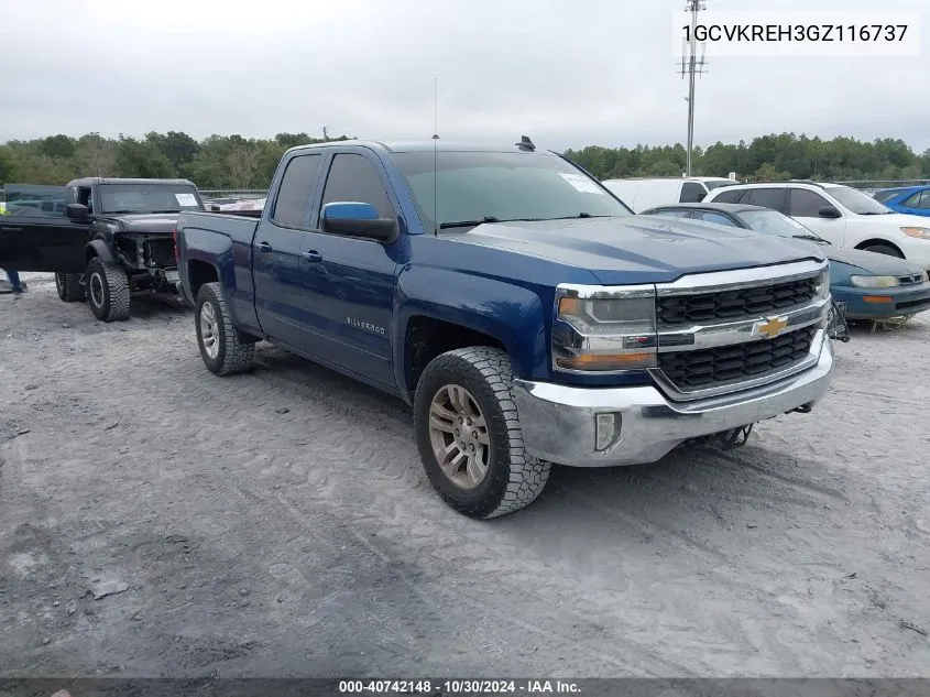 1GCVKREH3GZ116737 2016 Chevrolet Silverado 1500 1Lt