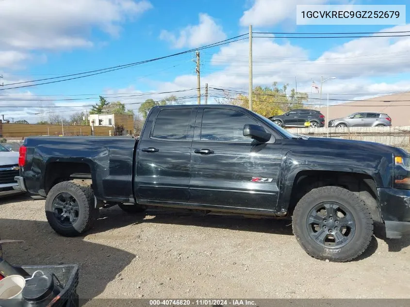 2016 Chevrolet Silverado 1500 2Lt VIN: 1GCVKREC9GZ252679 Lot: 40746820