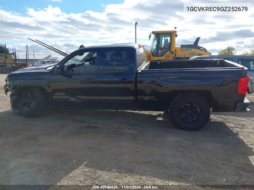 2016 Chevrolet Silverado 1500 2Lt VIN: 1GCVKREC9GZ252679 Lot: 40746820