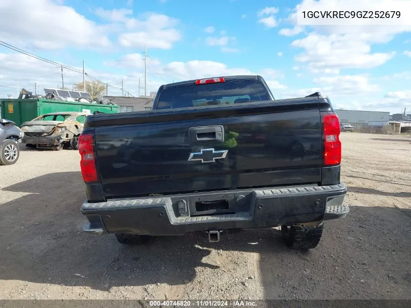 2016 Chevrolet Silverado 1500 2Lt VIN: 1GCVKREC9GZ252679 Lot: 40746820