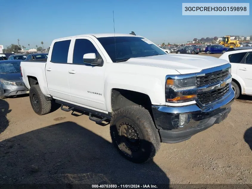 2016 Chevrolet Silverado 1500 1Lt VIN: 3GCPCREH3GG159898 Lot: 40753593