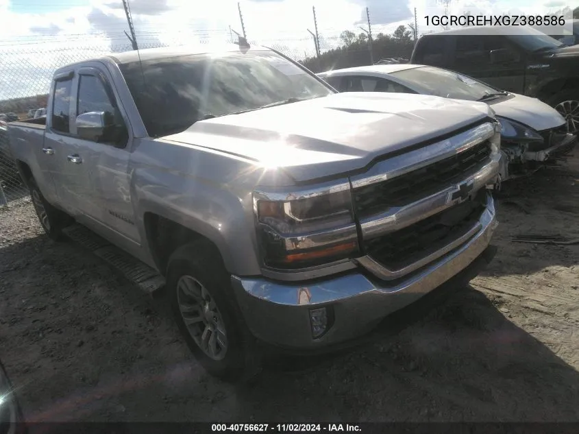 2016 Chevrolet Silverado 1500 1Lt VIN: 1GCRCREHXGZ388586 Lot: 40756627