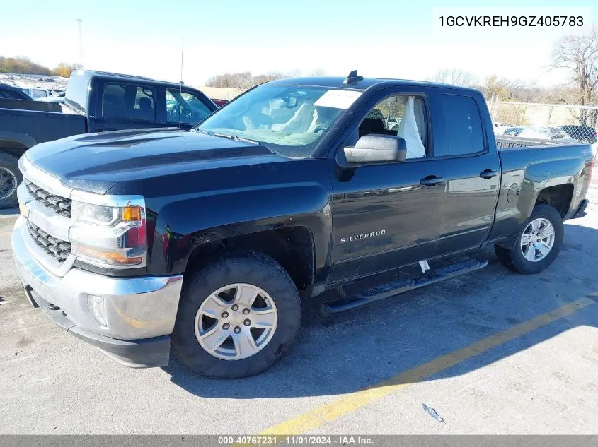 2016 Chevrolet Silverado 1500 1Lt VIN: 1GCVKREH9GZ405783 Lot: 40767231