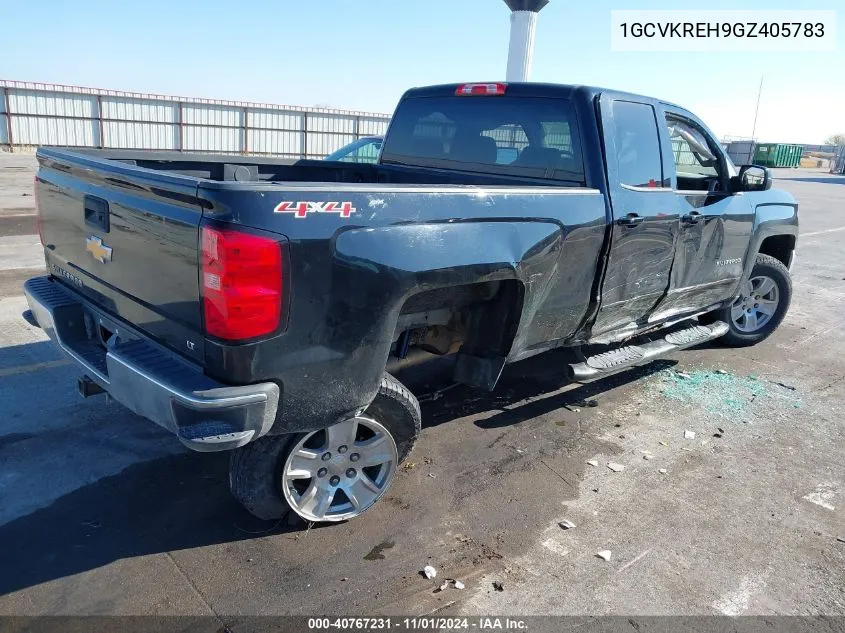 2016 Chevrolet Silverado 1500 1Lt VIN: 1GCVKREH9GZ405783 Lot: 40767231