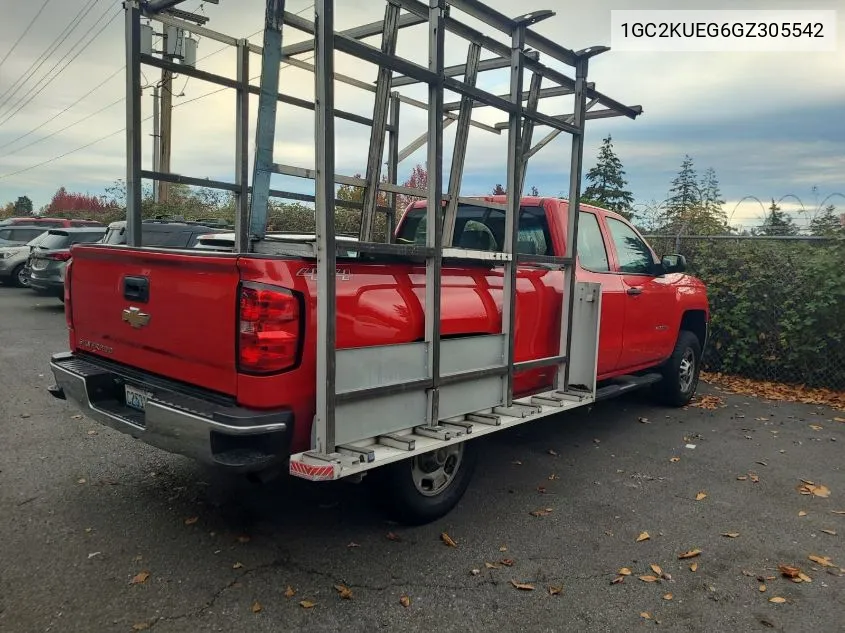 2016 Chevrolet Silverado K2500 Heavy Duty VIN: 1GC2KUEG6GZ305542 Lot: 40771436