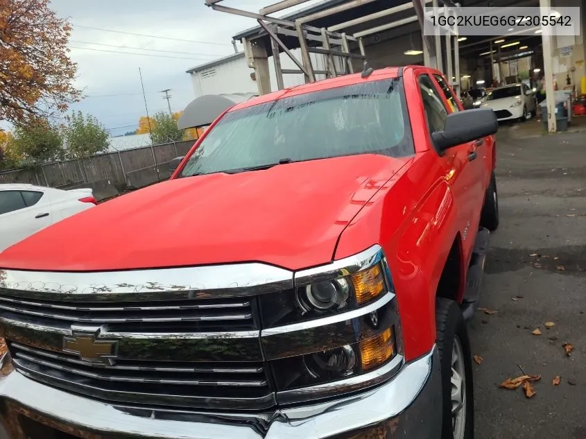 2016 Chevrolet Silverado K2500 Heavy Duty VIN: 1GC2KUEG6GZ305542 Lot: 40771436