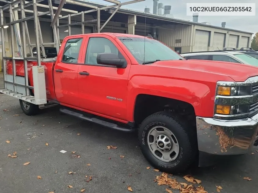 2016 Chevrolet Silverado K2500 Heavy Duty VIN: 1GC2KUEG6GZ305542 Lot: 40771436