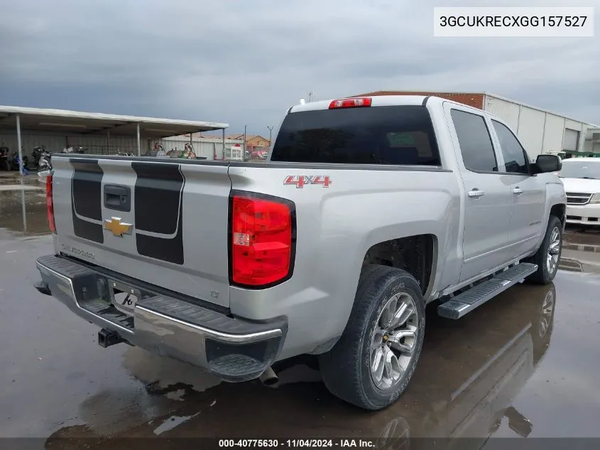 2016 Chevrolet Silverado 1500 1Lt VIN: 3GCUKRECXGG157527 Lot: 40775630