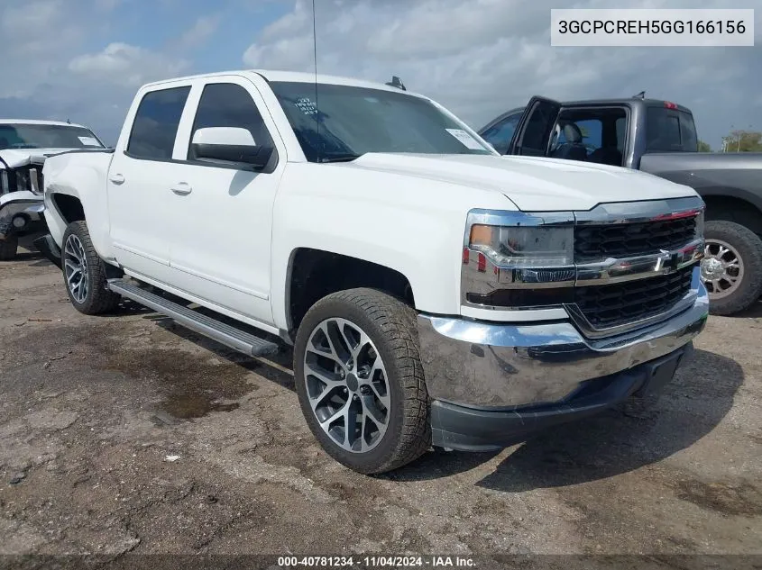 2016 Chevrolet Silverado 1500 1Lt VIN: 3GCPCREH5GG166156 Lot: 40781234