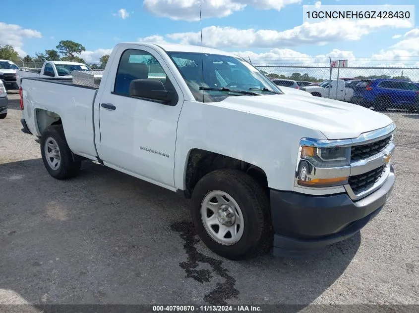 2016 Chevrolet Silverado 1500 Wt VIN: 1GCNCNEH6GZ428430 Lot: 40790870