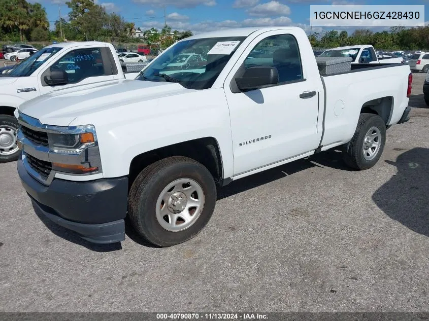 2016 Chevrolet Silverado 1500 Wt VIN: 1GCNCNEH6GZ428430 Lot: 40790870