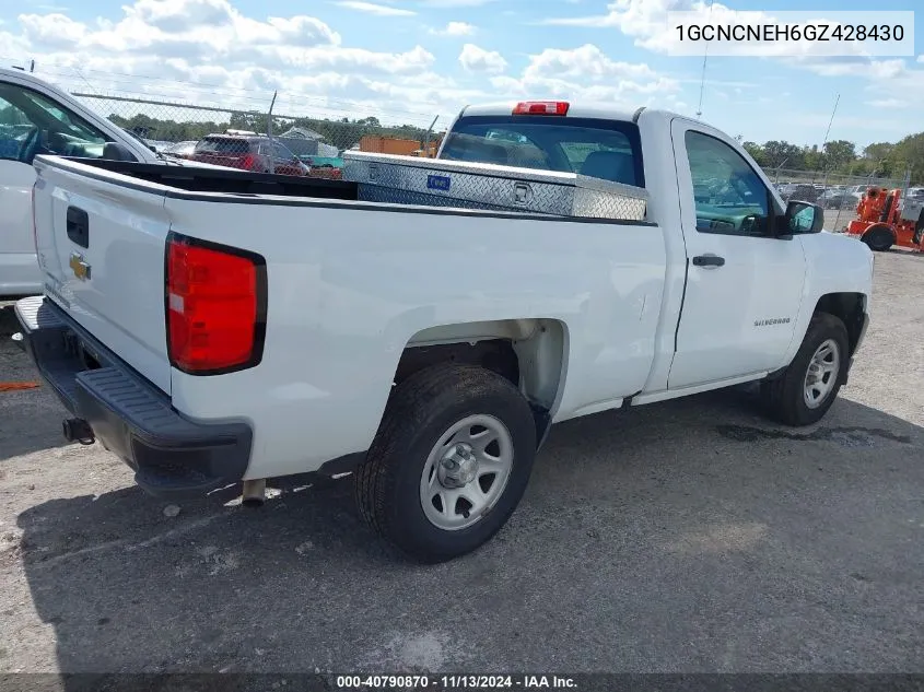 2016 Chevrolet Silverado 1500 Wt VIN: 1GCNCNEH6GZ428430 Lot: 40790870