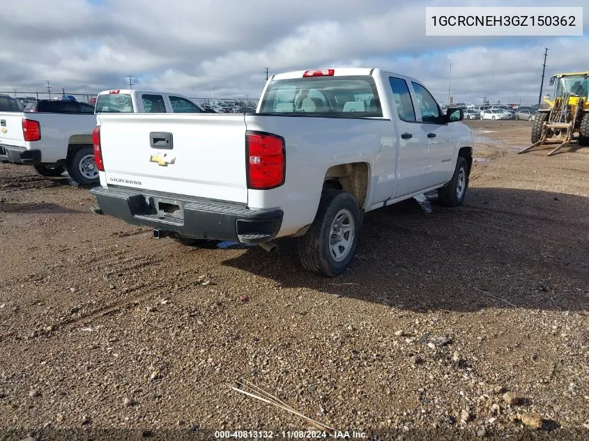 2016 Chevrolet Silverado 1500 Wt VIN: 1GCRCNEH3GZ150362 Lot: 40813132