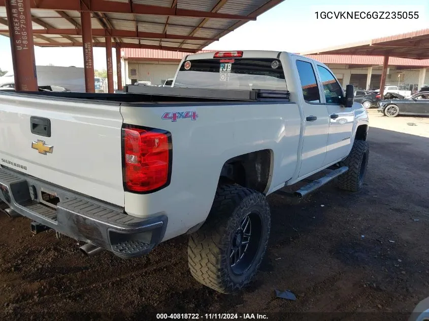 2016 Chevrolet Silverado Ls VIN: 1GCVKNEC6GZ235055 Lot: 40818722