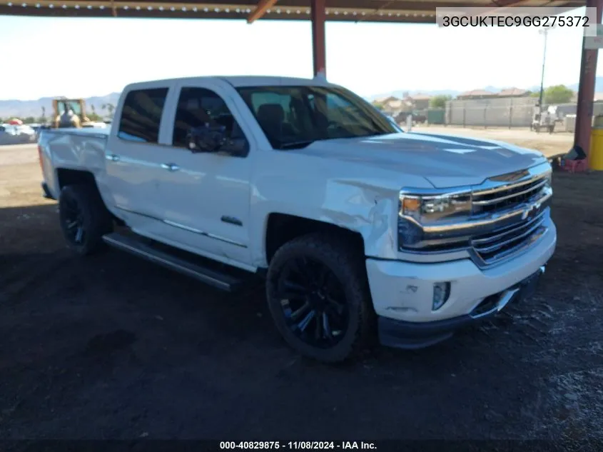 2016 Chevrolet Silverado 1500 High Country VIN: 3GCUKTEC9GG275372 Lot: 40829875