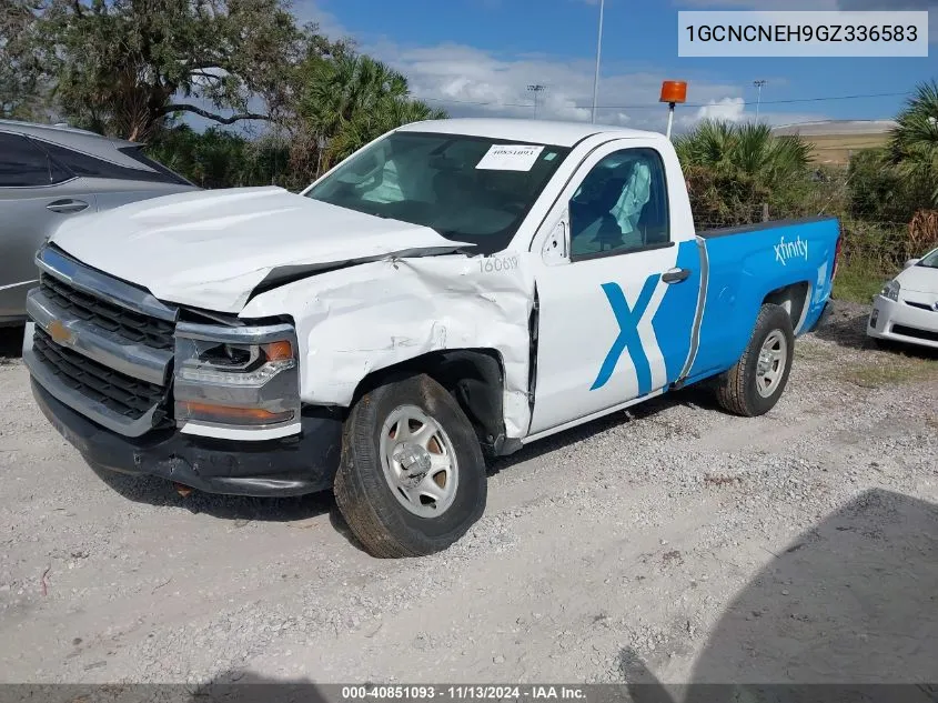 2016 Chevrolet Silverado 1500 Wt VIN: 1GCNCNEH9GZ336583 Lot: 40851093