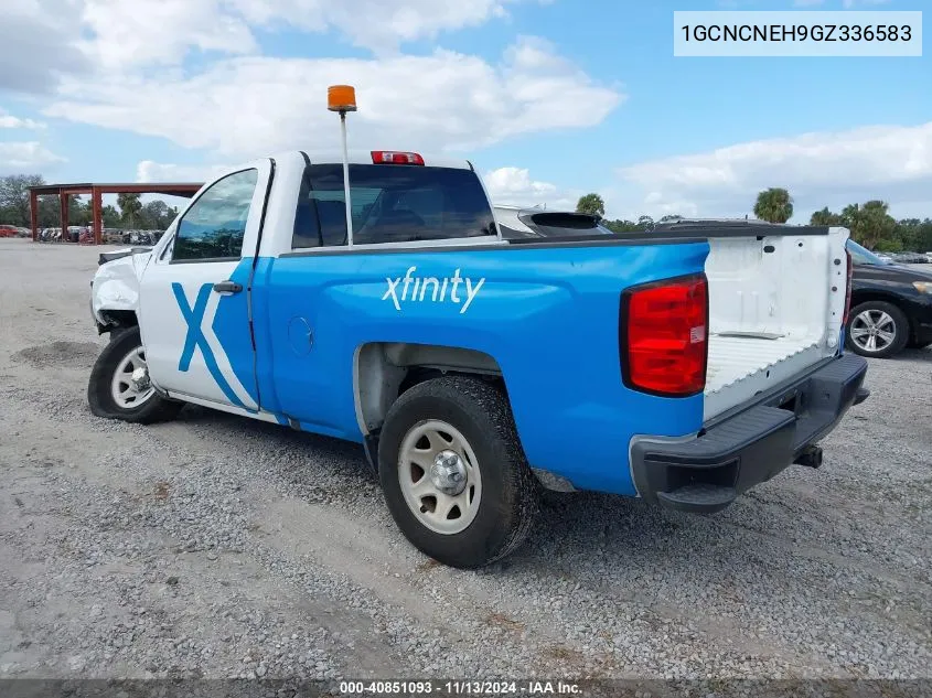 2016 Chevrolet Silverado 1500 Wt VIN: 1GCNCNEH9GZ336583 Lot: 40851093