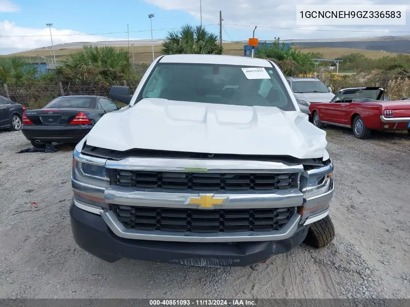 2016 Chevrolet Silverado 1500 Wt VIN: 1GCNCNEH9GZ336583 Lot: 40851093