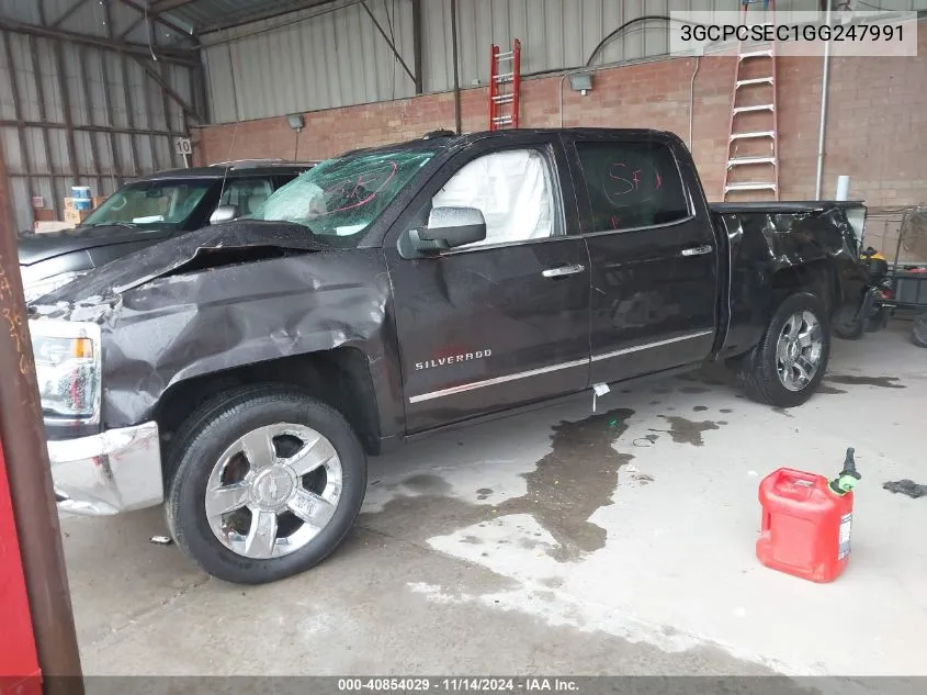 2016 Chevrolet Silverado 1500 1Lz VIN: 3GCPCSEC1GG247991 Lot: 40854029