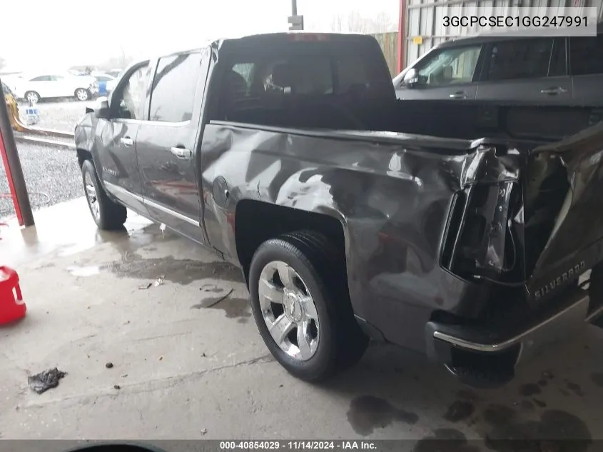 2016 Chevrolet Silverado 1500 1Lz VIN: 3GCPCSEC1GG247991 Lot: 40854029