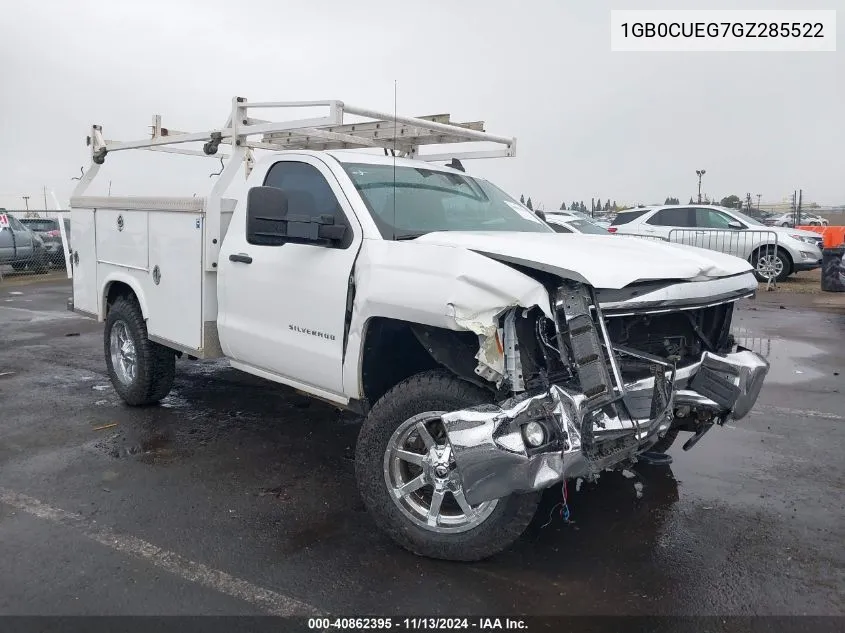 2016 Chevrolet Silverado 2500Hd Wt VIN: 1GB0CUEG7GZ285522 Lot: 40862395