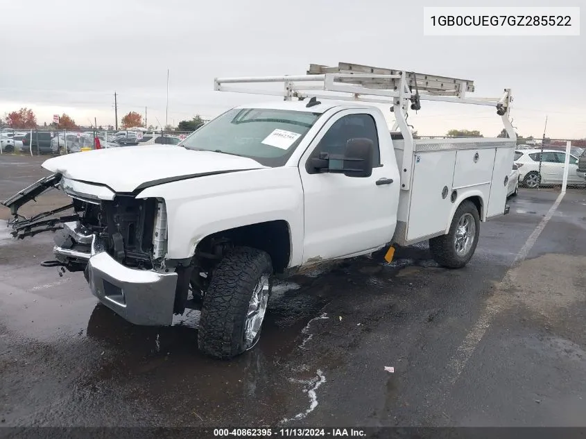 2016 Chevrolet Silverado 2500Hd Wt VIN: 1GB0CUEG7GZ285522 Lot: 40862395