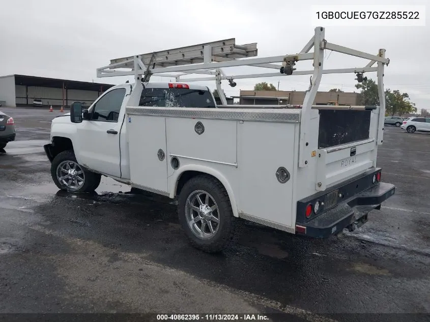 2016 Chevrolet Silverado 2500Hd Wt VIN: 1GB0CUEG7GZ285522 Lot: 40862395