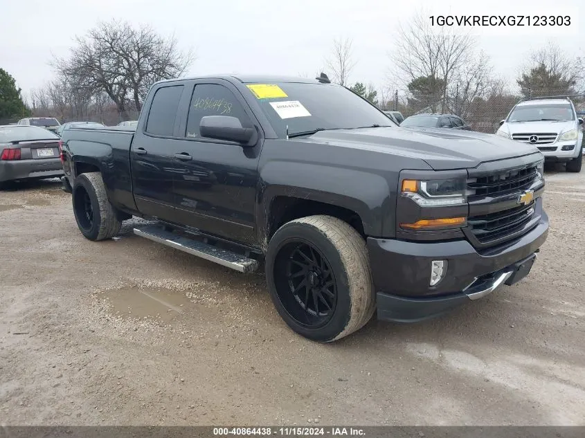 2016 Chevrolet Silverado 1500 2Lt VIN: 1GCVKRECXGZ123303 Lot: 40864438