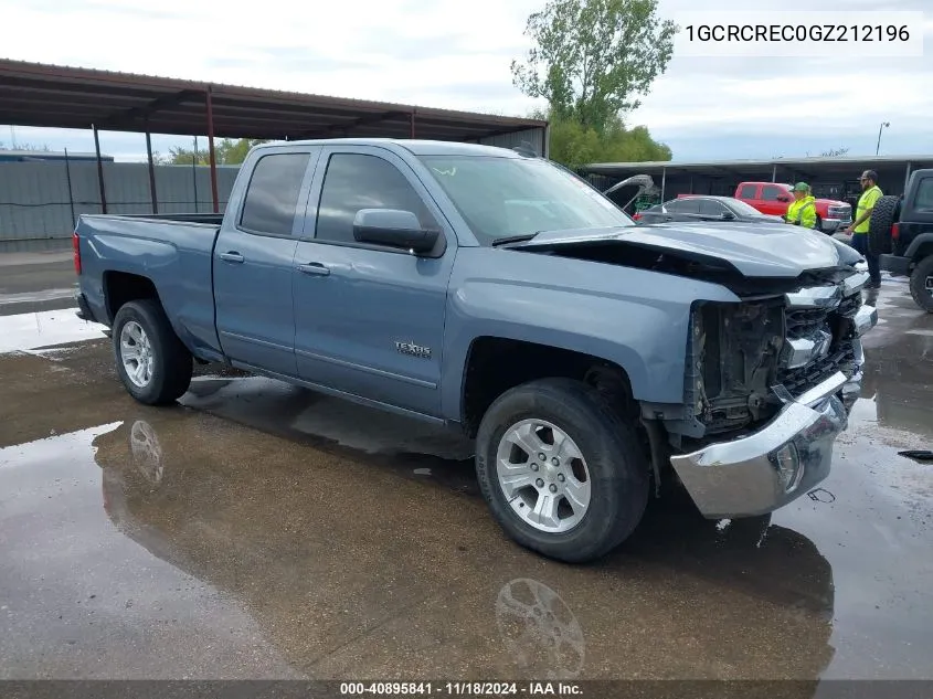 2016 Chevrolet Silverado 1500 1Lt VIN: 1GCRCREC0GZ212196 Lot: 40895841