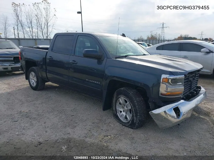 2017 Chevrolet Silverado 1500 VIN: 3GCPCREC9HG379455 Lot: 12048893