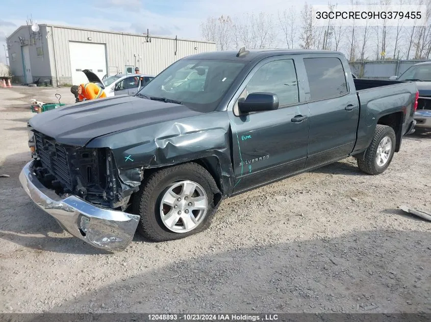 2017 Chevrolet Silverado 1500 VIN: 3GCPCREC9HG379455 Lot: 12048893