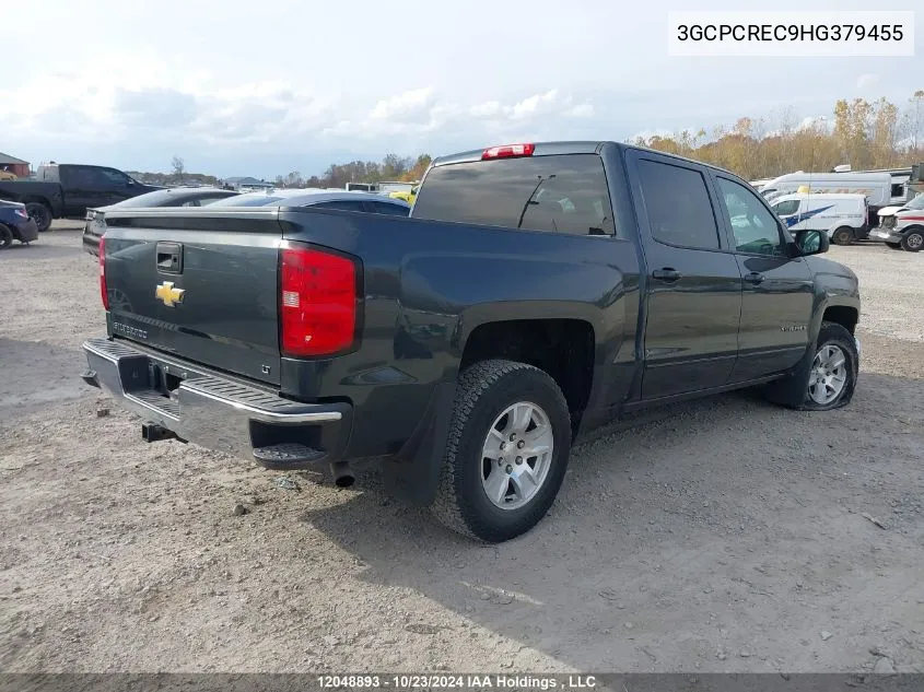 2017 Chevrolet Silverado 1500 VIN: 3GCPCREC9HG379455 Lot: 12048893