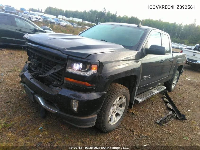 2017 Chevrolet Silverado 1500 VIN: 1GCVKREC4HZ392561 Lot: 12102756