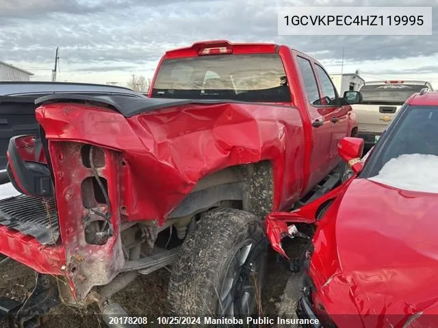 2017 Chevrolet Silverado 1500 VIN: 1GCVKPEC4HZ119995 Lot: 20178208