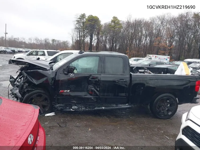 2017 Chevrolet Silverado 1500 2Lt VIN: 1GCVKREH1HZ219690 Lot: 39116254