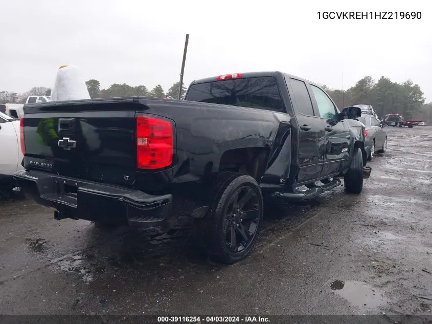 2017 Chevrolet Silverado 1500 2Lt VIN: 1GCVKREH1HZ219690 Lot: 39116254