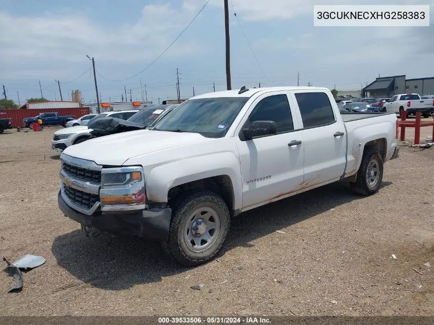 2017 Chevrolet Silverado 1500 Wt VIN: 3GCUKNECXHG258383 Lot: 39533506