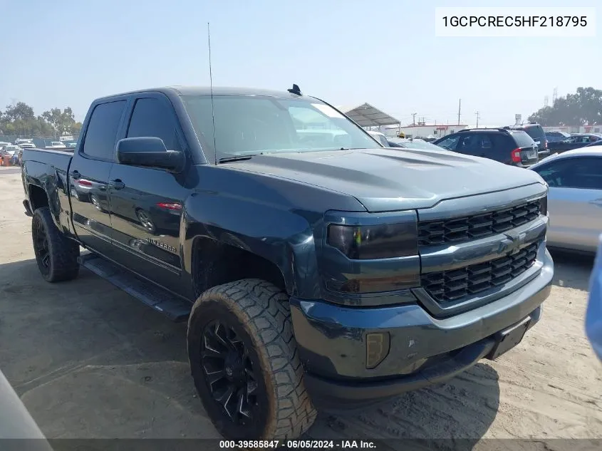 2017 Chevrolet Silverado 1500 1Lt VIN: 1GCPCREC5HF218795 Lot: 39585847