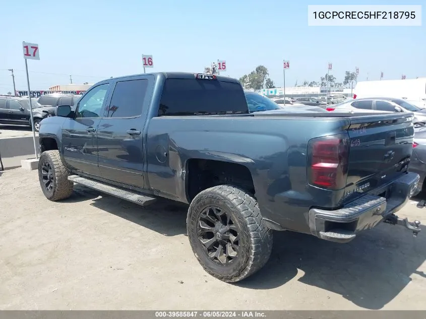 1GCPCREC5HF218795 2017 Chevrolet Silverado 1500 1Lt