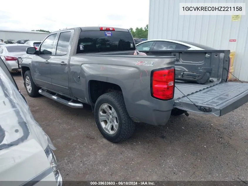 1GCVKREC0HZ221158 2017 Chevrolet Silverado 1500 2Lt