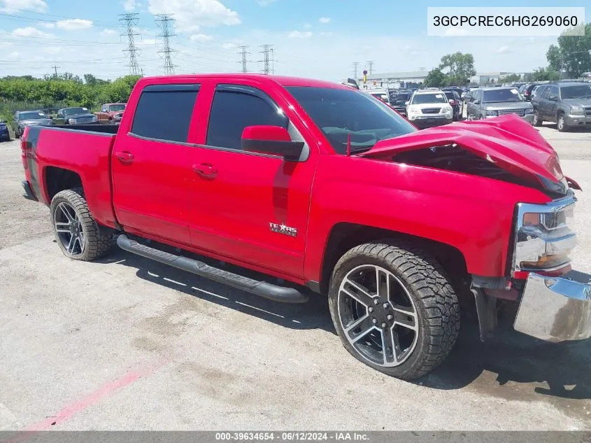 2017 Chevrolet Silverado 1500 1Lt VIN: 3GCPCREC6HG269060 Lot: 39634654