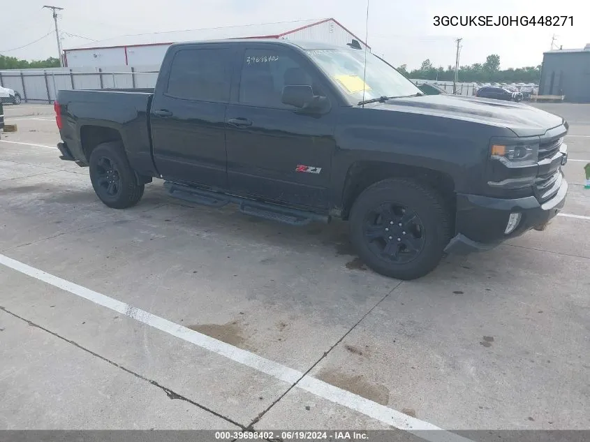 2017 Chevrolet Silverado 1500 2Lz VIN: 3GCUKSEJ0HG448271 Lot: 39698402