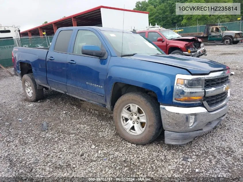 2017 Chevrolet Silverado 1500 1Lt VIN: 1GCVKREC1HZ235814 Lot: 39703757