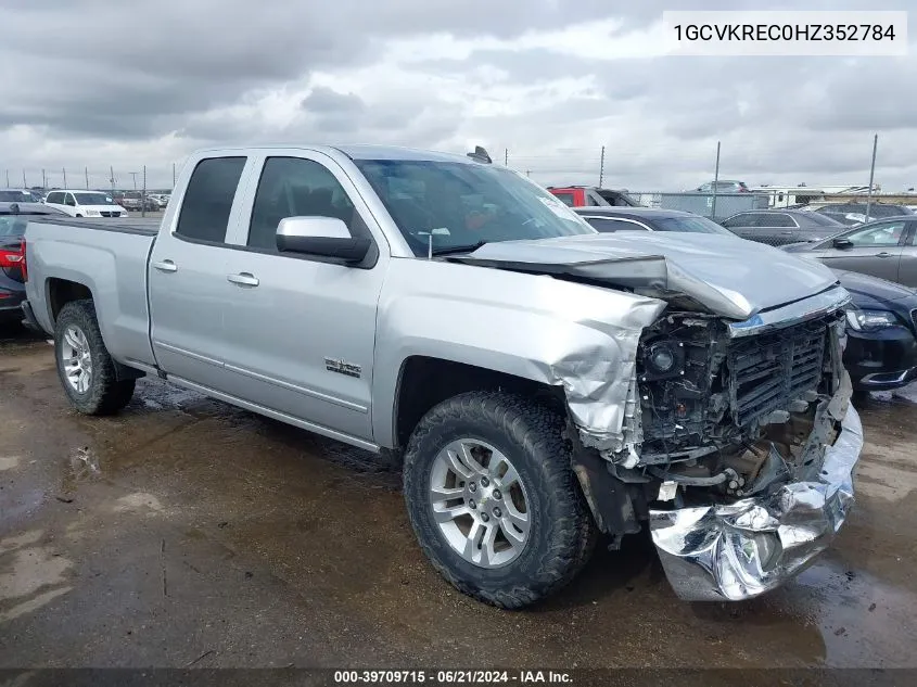 2017 Chevrolet Silverado 1500 1Lt VIN: 1GCVKREC0HZ352784 Lot: 39709715