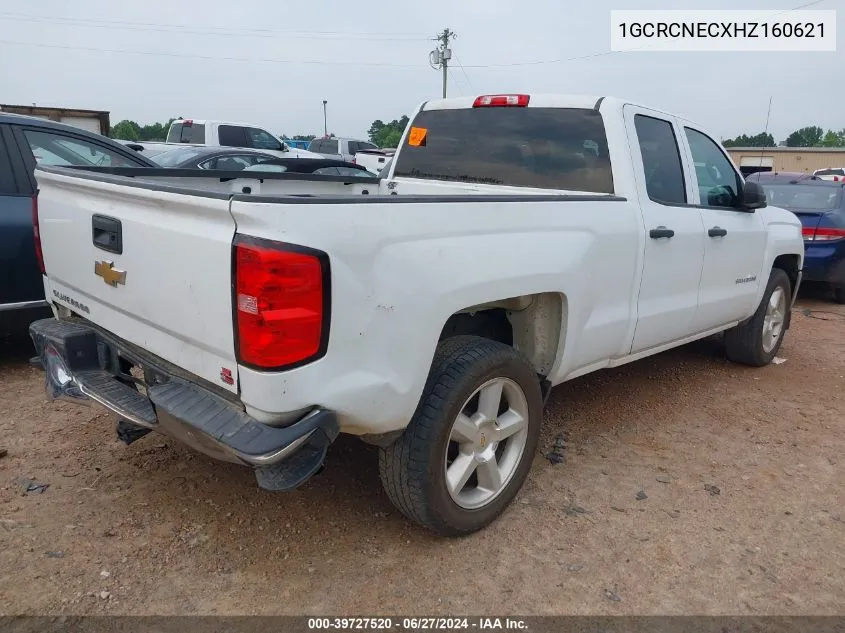 2017 Chevrolet Silverado 1500 Ls VIN: 1GCRCNECXHZ160621 Lot: 39727520