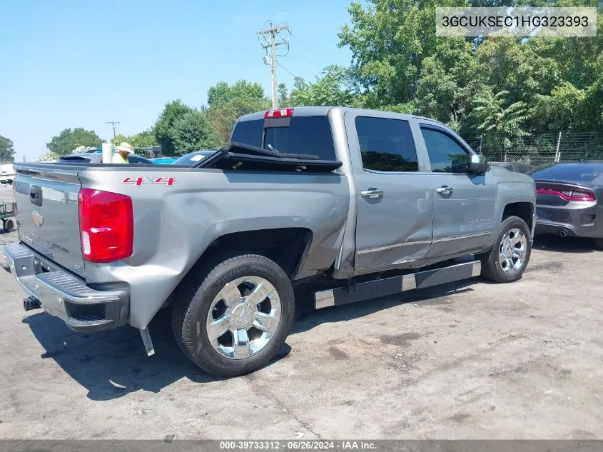 2017 Chevrolet Silverado 1500 1Lz VIN: 3GCUKSEC1HG323393 Lot: 39733312