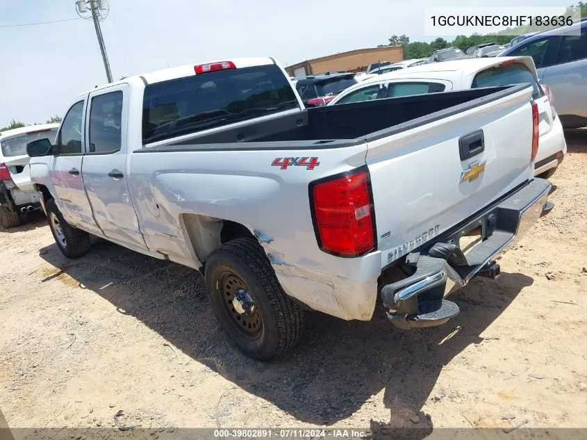 2017 Chevrolet Silverado 1500 Ls VIN: 1GCUKNEC8HF183636 Lot: 39802891