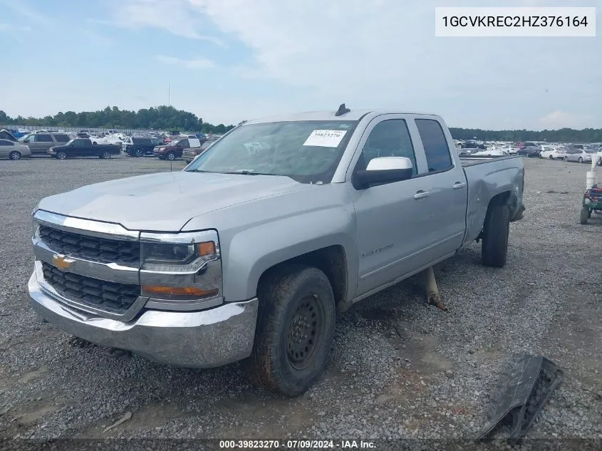 2017 Chevrolet Silverado 1500 1Lt VIN: 1GCVKREC2HZ376164 Lot: 39823270